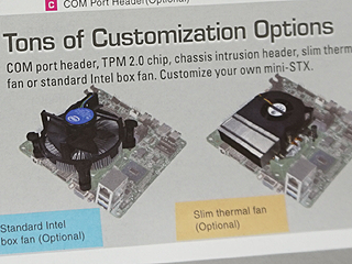 小型マザーの新規格「Mini-STX」対応の自作キット「DeskMini 110」が