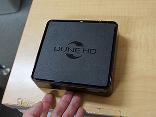 多彩なメディアファイルが再生できる4K対応プレイヤー「Dune HD Solo