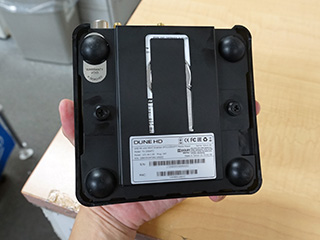 多彩なメディアファイルが再生できる4K対応プレイヤー「Dune HD Solo