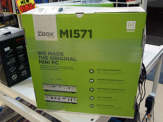 Core i7-6700T搭載の小型PC自作キット「ZBOX MI571」が登場 - AKIBA PC