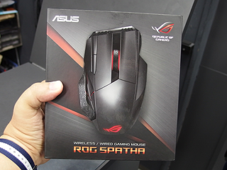 ASUS 左側面に6つのボタンを搭載する無線/有線両対応のMMOゲーム用ハイエンドマウス ROG SPATHA L701-1A Amazon.co.jp: ASUS 左側面に6つのボタンを搭載する無線/有線両