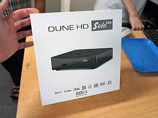 4K/30p再生対応のメディアプレイヤー「Dune HD Solo Lite」が登場