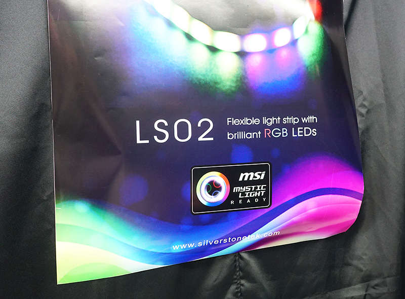 製品展示は無かったが、MSIのMystic Light対応のLEDアクセサリーも登場予定