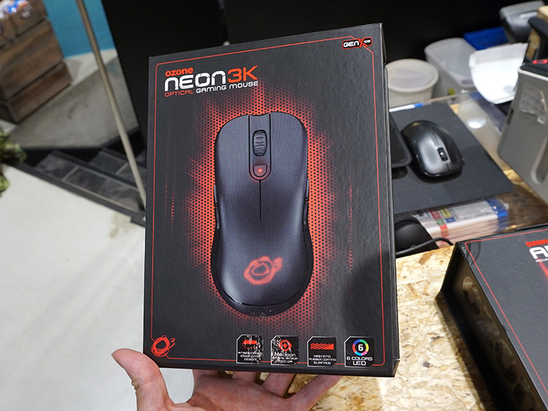 NEON 3K OPTICAL MOUSE 3500DPI（OZNEON3K）
