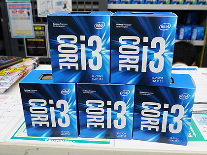 Intelの最新CPU「Kaby Lake-S」が遂に登場、最上位のCore i7-7700Kは実
