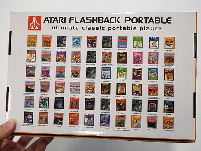 ATARI アタリ フラッシュバック ポータブルゲーム 70種類の
