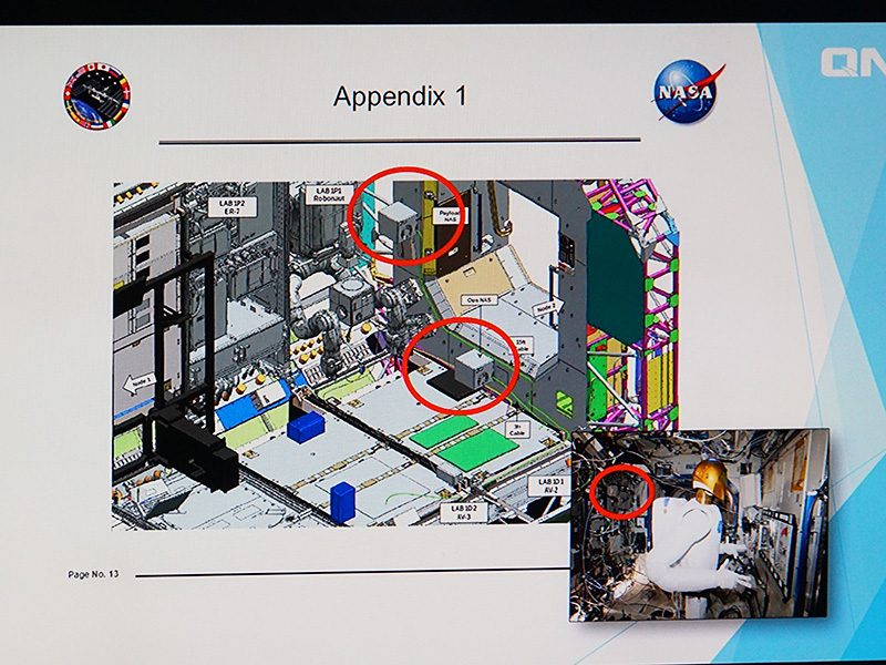 同社のNASは国際宇宙ステーションでも使用されているそうだ