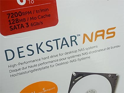 RAID構成向けの2個/4個セットもあり、HGSTのNAS向けHDD 4TB/6TB