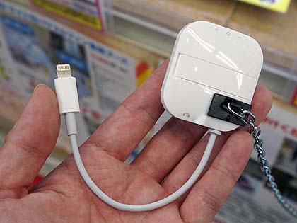iPhone 7の裏にくっつくイヤホンアダプタが登場、サンコー - AKIBA PC