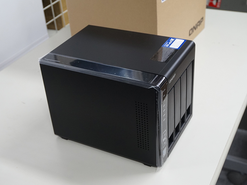 TS-431Xの側面