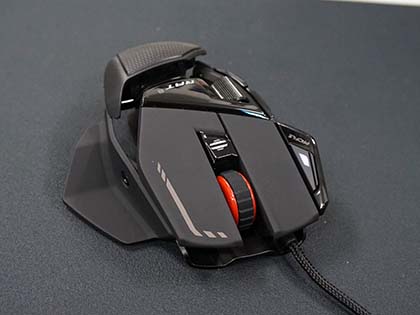 カスタマイズ可能なMad Catz製ゲーミングマウス「RAT」に新