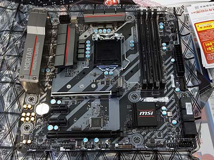 バックプレートで強度を高めた「Z270 MPOWER GAMING TITANIUM」、MSI製