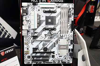 MSIが発売前のRyzenマザーを紹介、同社主催のゲームイベント内にて