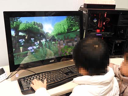 親子連れで大盛況 マインクラフト向けのpc選び プログラミング体験 イベント開催 Akiba Pc Hotline
