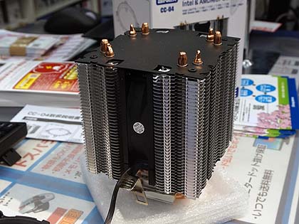 Ryzen対応で高さ133mm、小型のサイドフローCPUクーラーがアイネックス
