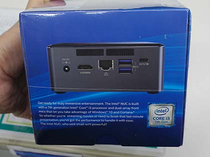 Kaby Lake版Core i3搭載のIntel NUCが2モデル発売、4K/60Hz対応