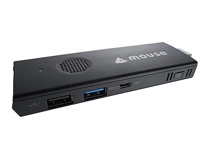 マウスのスティックPC「m-Stick」にCPU強化版、冷却ファン内蔵 - AKIBA