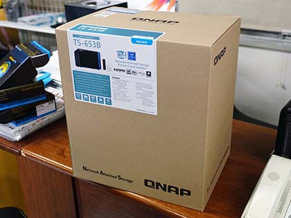 機能追加できるQNAP製NASキットの6ベイモデル「TS-653B」が発売