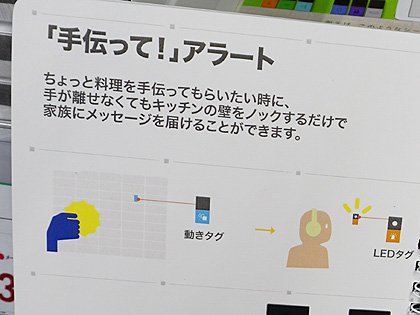 ちょっと便利になる”ソニーの電子タグ「MESH」が店頭デモ中、ツクモ