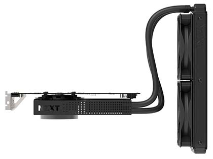 CPU向け水冷クーラーをビデオカードに装着、NZXTの「Kraken G12