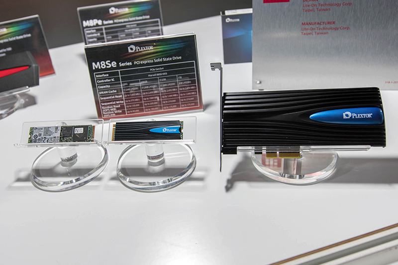 M8Seシリーズの製品ラインナップ。PCI Expressカード型はM8Se(Y)、ヒートシンク付きのM.2型はM8Se(G)、ヒートシンクなしがM8SeGN