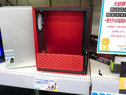 JONSBO U4レッド 強化ガラス PCケース U4R PCケース JONSBO U4 シリーズ U4R レッド 1個 JONSBO 【通販