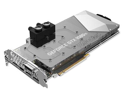 水冷＆OC仕様のGeForce GTX 1080 TiがZOTACから登場 - AKIBA PC Hotline!