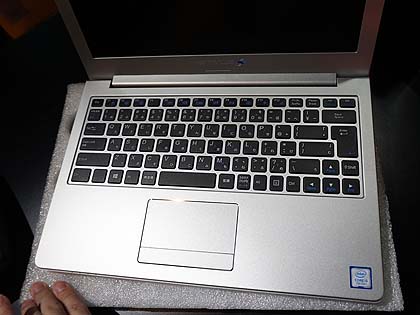 アルミボディ採用の13.3型ノートPCがiiyamaから登場、Core i5やフルHD