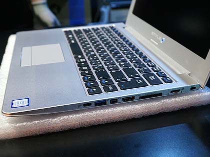 iiyama ノートPC シルバー Intel搭載 アルミボディ採用の13.3型ノートPCがiiyamaから登場、Core i5やフルHD