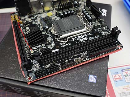 小型ゲーミングマザーに新モデル、ECSの「Z270H4-I」が販売スタート