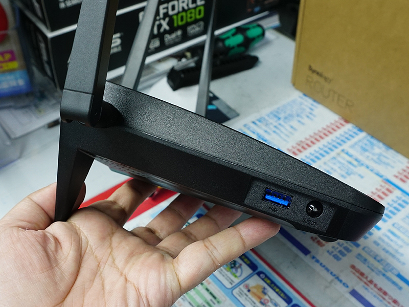 USBポートを装備