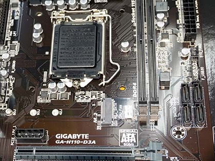 PCIe×6基搭載のマイニング向けマザー「GA-H110-D3A」が発売、GIGABYTE 