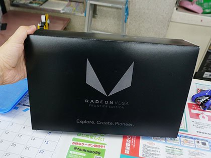 Vegaアーキテクチャ採用の「Radeon Vega Frontier Edition」が販売