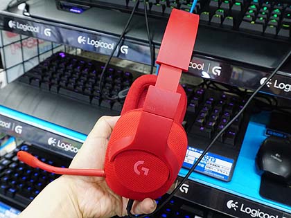汗蒸れしにくい7.1chヘッドセット「G433」が販売スタート
