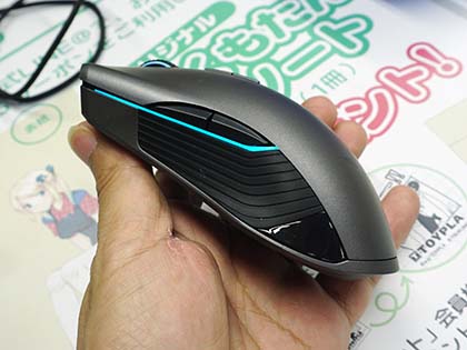 無線時の遅延を極限まで抑えたゲーミングマウス「Lancehead」が