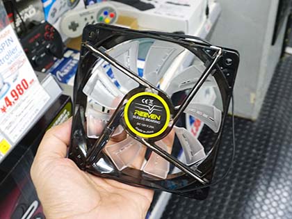 サイズの無限 5や虎徹 Mark IIで採用された冷却ファン「KAZE FLEX 120