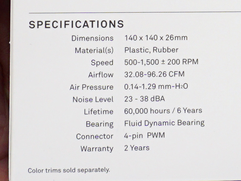 AER F140スペック