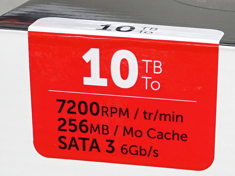 NAS向けの10TBモデル