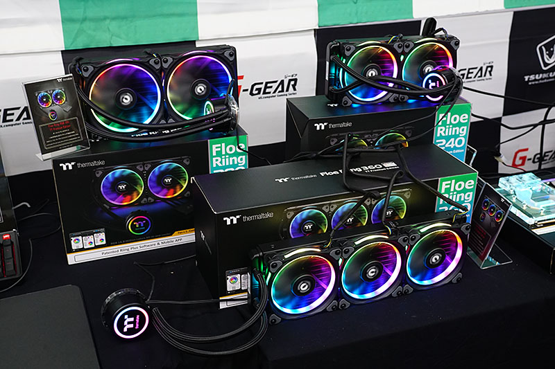 水冷CPUクーラーのFlow Riing Plus RGBシリーズ、ファンの数やサイズの違いで3モデルが登場予定