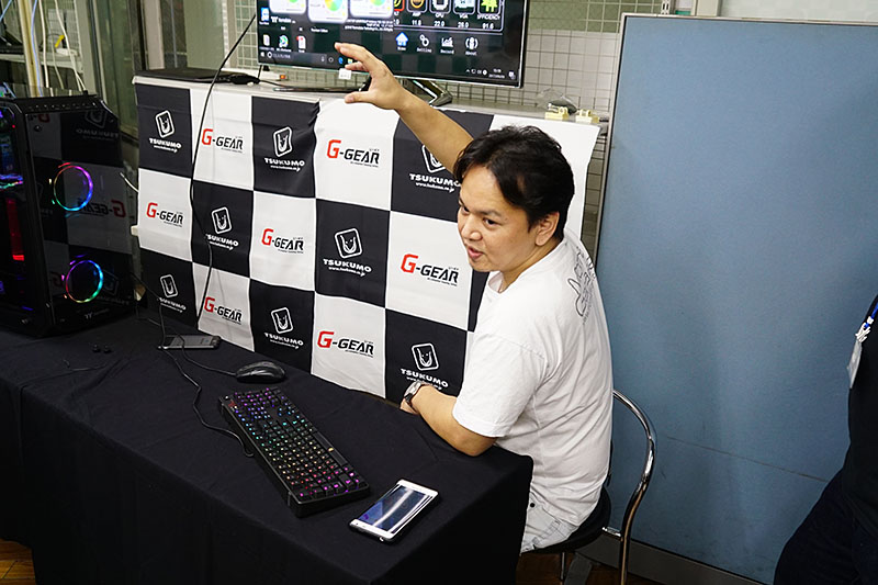 解説は門馬氏が行った