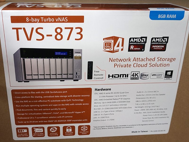 TVS-873-8G