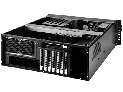 5基のホットスワップベイを備えたサーバー向けケース「SST-CS350」が