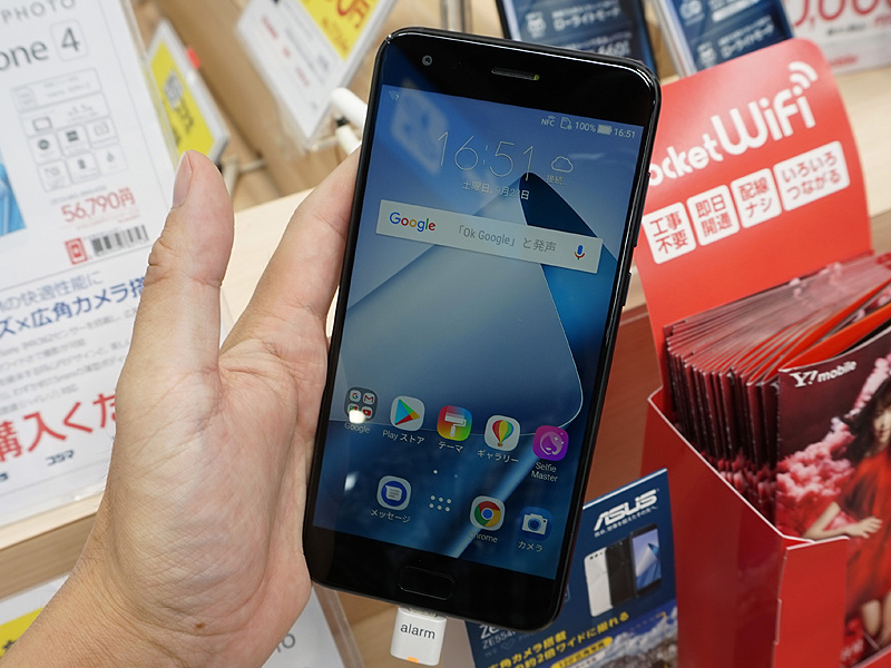 ZenFone 4(ZE554KL)の国内版も登場