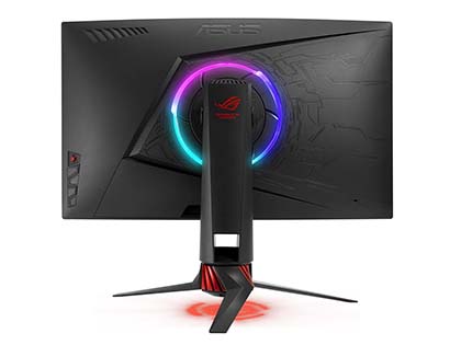 144Hz駆動の湾曲27型ゲーミング液晶「ROG STRIX XG27VQ」が発売、ASUS