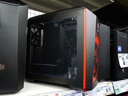 MSIとCooler Masterのコラボケースが単品販売、「GAMINGドラゴン