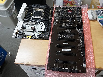 CF B250A-BTC マザーボード ATX 5枚セット ジャンク CF B250A-BTC