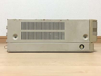 パソコン NEC PC-8801 MkII SR PC-KD551K キーボード PC-8801mkIISRの実機環境 | 環水平アーク