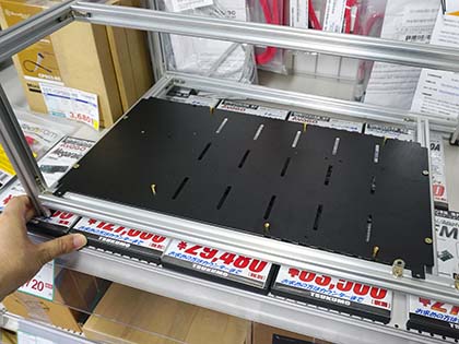 仮想通貨のマイニング用フレームがツクモから登場、価格は9,800円から