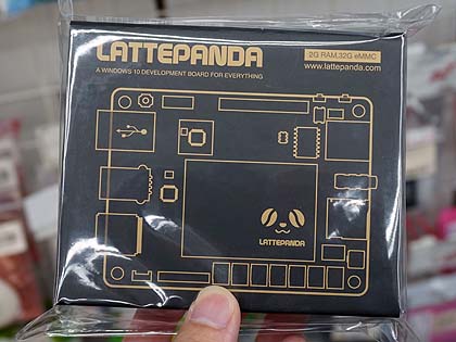 メモリ4GBの「LattePanda」にWindows 10 Home搭載モデルが追加 - AKIBA