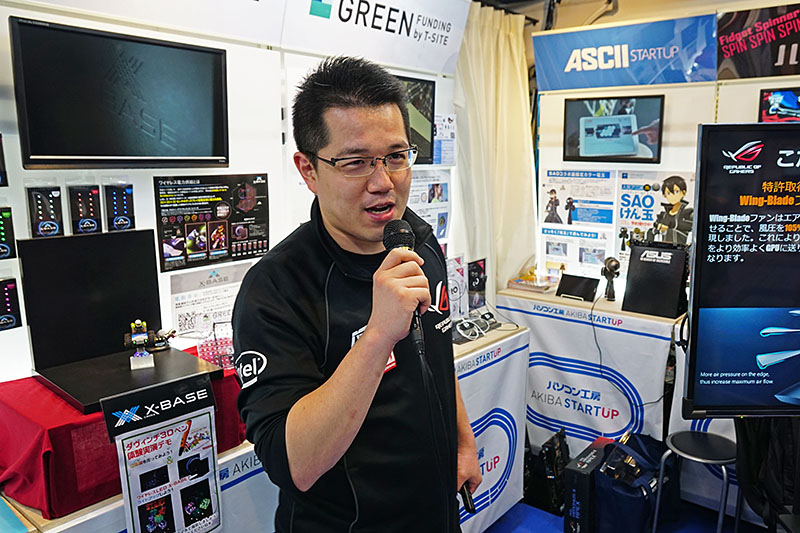 ASUSの市川氏。